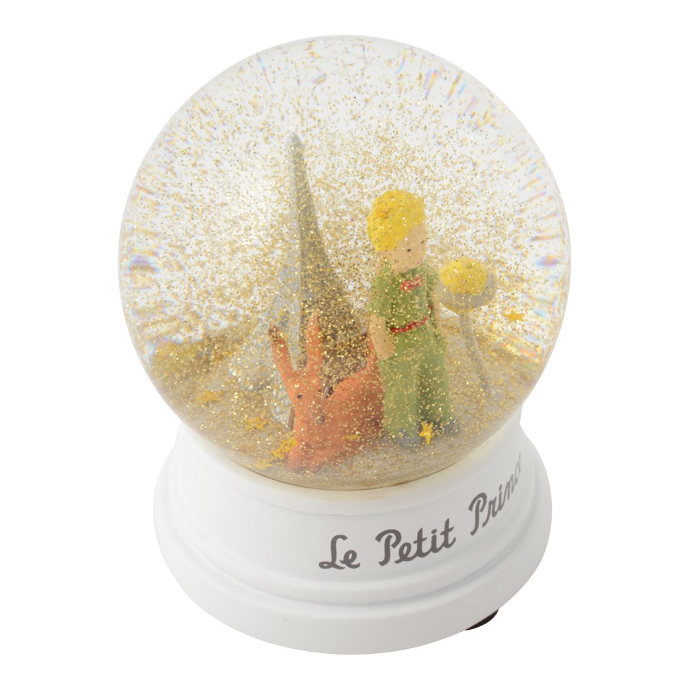 Amazon.co.jp: 星の王子さま ゴールドスノードーム (エッフェル塔